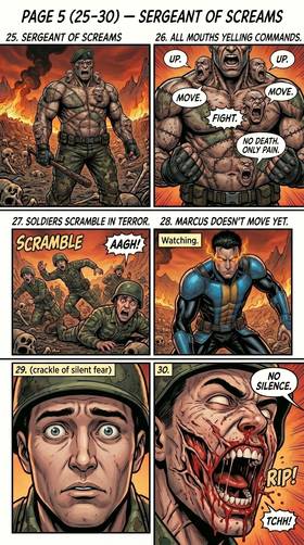 Read HELL HAS A DRAFT — ISSUE #1  1 Page 5 in English