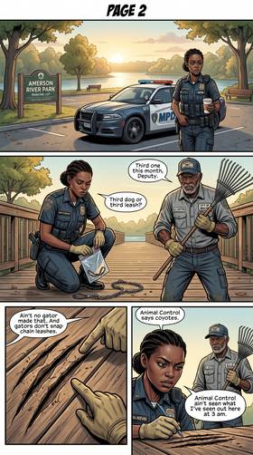 Read MACON MOONLIGHT #1: “NO HUNTING”  1 Page 2 in English