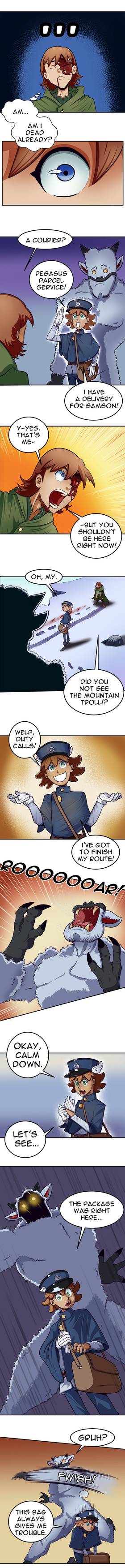 Read Pegasus Parcel Service  1 Page 2 in English