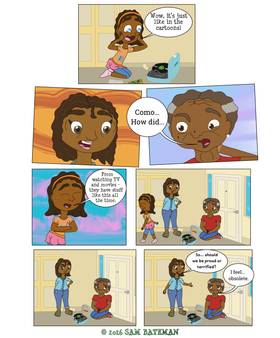 Read That Kid Maya!  7 Page 8 in English