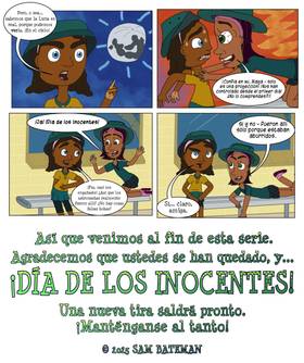 Read That Kid Maya!  4 Page 3 in Spanish