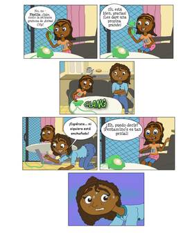 Read That Kid Maya!  7 Page 3 in Spanish