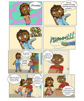 Read That Kid Maya!  7 Page 6 in Spanish