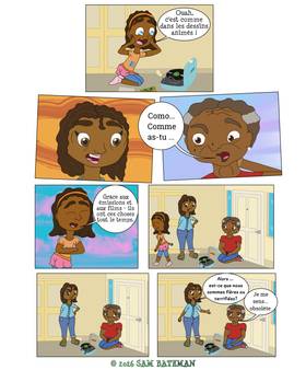 Read That Kid Maya!  7 Page 8 in French