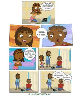Read That Kid Maya!  7 Page 8 in German