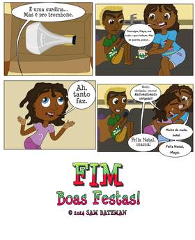Read That Kid Maya!  2 Page 4 in Portugese
