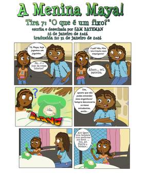 Read That Kid Maya!  7 Page 2 in Portugese