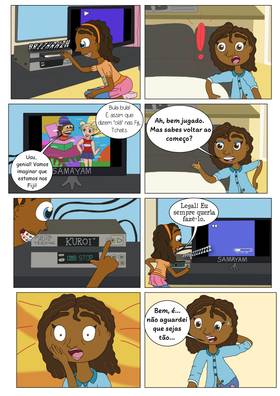 Read That Kid Maya!  7 Page 5 in Portugese