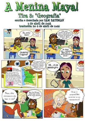 Read That Kid Maya!  8 Page 2 in Portugese