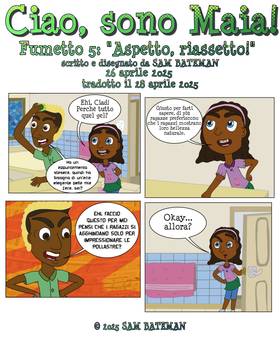 Read That Kid Maya!  5 Page 2 in Italian