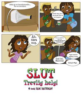 Read That Kid Maya!  2 Page 4 in Swedish