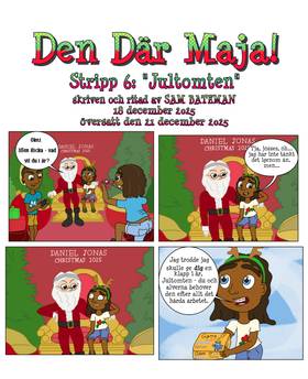 Read That Kid Maya!  6 Page 2 in Swedish
