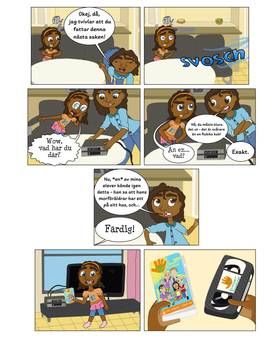 Read That Kid Maya!  7 Page 4 in Swedish
