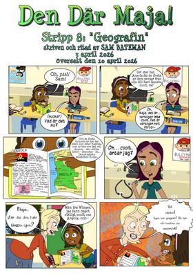 Read That Kid Maya!  8 Page 2 in Swedish