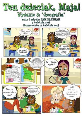 Read That Kid Maya!  8 Page 2 in Polish