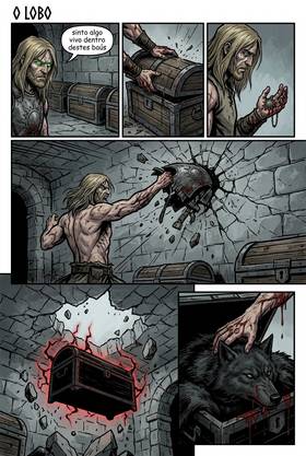 Read O Lobo  1 Page 3 in Brazilian Portuguese