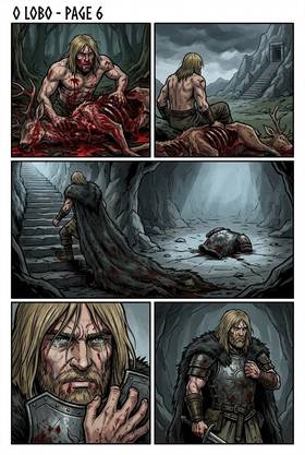 Read O Lobo  1 Page 6 in Brazilian Portuguese