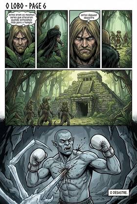 Read O Lobo  1 Page 8 in Brazilian Portuguese