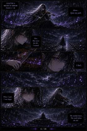 Read The Fallen Angel: Melody of Death  4 Page 8 in English
