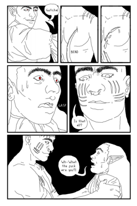 Read The Art of Running Away  18 Page 3 in English