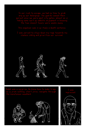 Read The Art of Running Away  38 Page 1 in English