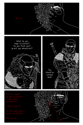 Read The Art of Running Away  39 Page 3 in English