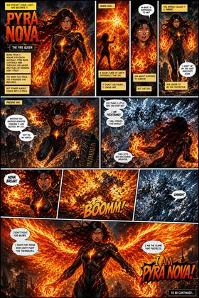 Read     Pyra Nova – The Fire Queen Rises   1 Page 2 in English