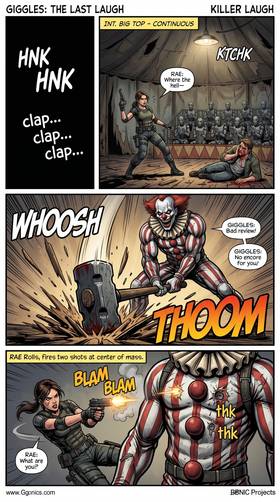 Read "Giggles: The Last Laugh"ISSUE #2: “THE FUNHOUSE”  1 Page 1 in English
