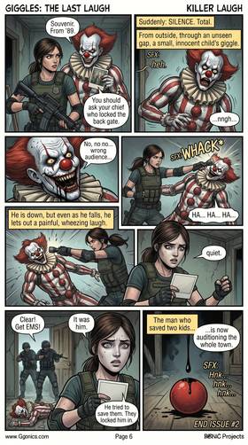 Read "Giggles: The Last Laugh"ISSUE #2: “THE FUNHOUSE”  1 Page 6 in English