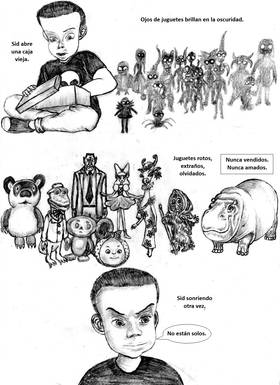 Read Toy Story PG: Los Juguetes Prohibidos del Terrible Sid  1 Page 9 in Spanish