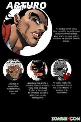 Read ZombieXCon  2 Page 3 in English