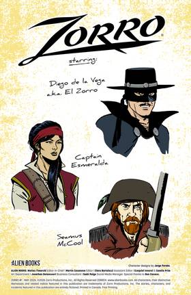 Read Zorro  1 Page 1 in English