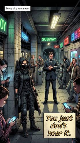 Read THE QUIET WAR – ISSUE #1: SILENT ENTRY  1 Page 1 in English