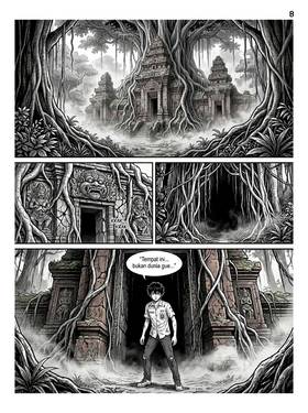Read ISEKAI NUSANTARA: KUTUKAN CANDI TERLARANG  1 Page 9 in Indonesian