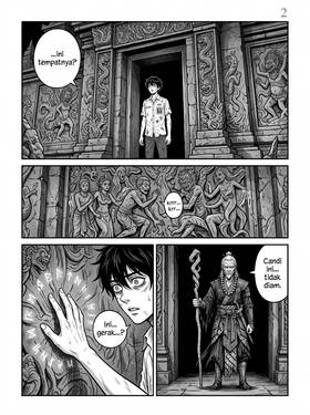 Read ISEKAI NUSANTARA: KUTUKAN CANDI TERLARANG  3 Page 3 in Indonesian
