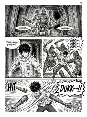 Read ISEKAI NUSANTARA: KUTUKAN CANDI TERLARANG  3 Page 10 in Indonesian