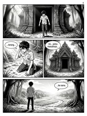 Read ISEKAI NUSANTARA: KUTUKAN CANDI TERLARANG  4 Page 5 in Indonesian