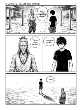 Read ISEKAI NUSANTARA: KUTUKAN CANDI TERLARANG  6 Page 2 in Indonesian