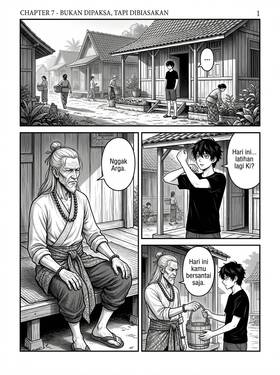Read ISEKAI NUSANTARA: KUTUKAN CANDI TERLARANG  7 Page 2 in Indonesian