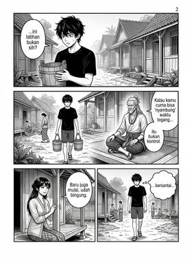 Read ISEKAI NUSANTARA: KUTUKAN CANDI TERLARANG  7 Page 3 in Indonesian