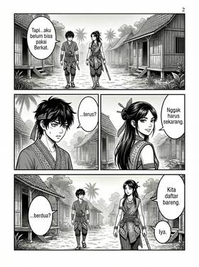 Read ISEKAI NUSANTARA: KUTUKAN CANDI TERLARANG  8 Page 3 in Indonesian