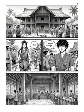 Read ISEKAI NUSANTARA: KUTUKAN CANDI TERLARANG  8 Page 4 in Indonesian