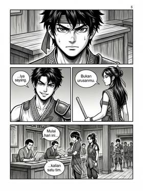 Read ISEKAI NUSANTARA: KUTUKAN CANDI TERLARANG  8 Page 9 in Indonesian