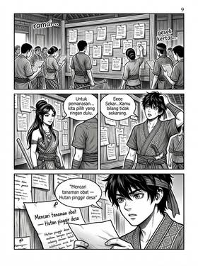 Read ISEKAI NUSANTARA: KUTUKAN CANDI TERLARANG  8 Page 10 in Indonesian