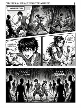 Read ISEKAI NUSANTARA: KUTUKAN CANDI TERLARANG  9 Page 2 in Indonesian