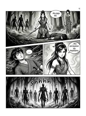 Read ISEKAI NUSANTARA: KUTUKAN CANDI TERLARANG  9 Page 10 in Indonesian