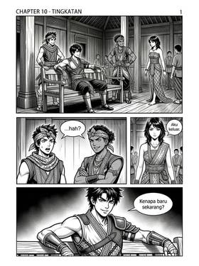 Read ISEKAI NUSANTARA: KUTUKAN CANDI TERLARANG  10 Page 2 in Indonesian