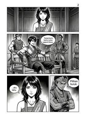 Read ISEKAI NUSANTARA: KUTUKAN CANDI TERLARANG  10 Page 3 in Indonesian