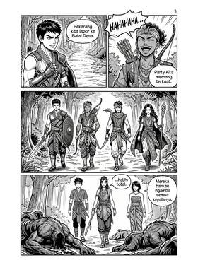 Read ISEKAI NUSANTARA: KUTUKAN CANDI TERLARANG  12 Page 4 in Indonesian