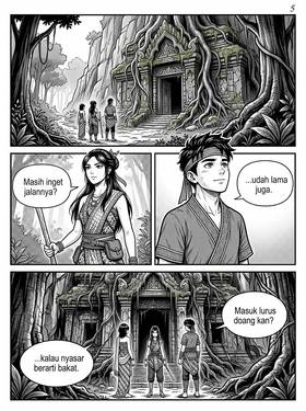 Read ISEKAI NUSANTARA: KUTUKAN CANDI TERLARANG  12 Page 6 in Indonesian